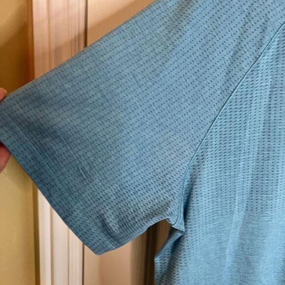 Lululemon Athletica Men’s Swiftly Metal Vent Tech Athletic Blue Top Size XXL - Picture 6 of 7